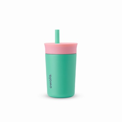 Owala 12oz Tumbler Water Bottles Kids Green | 8760-TIXHU